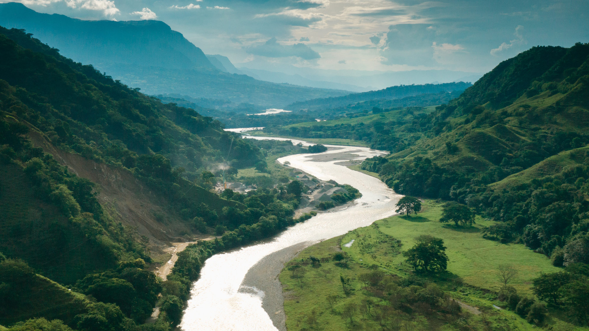 Река Магдалена в Колумбии
