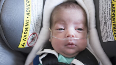 Premature Baby Comes Home on Oxygen